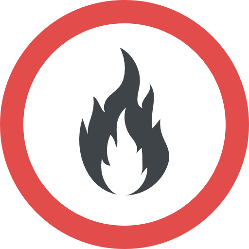 No fire